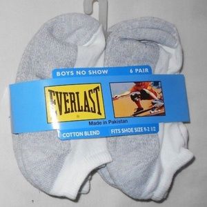 Vintage 6 Prs Low Cut No Show Ankle Booties Socks